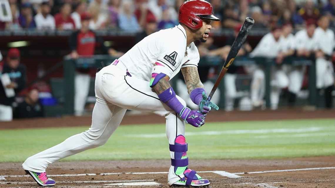 Ketel Marte regresó a la alineación de los Diamondbacks de Arizona y reconoció su error al ausentarse a un juego. Photo Christian Petersen | Getty Images